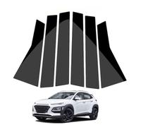 Glossy Black Pillar Post Window Trim for KONA/Encino/Kauai 2017-2022 Door Window Pillar Cover Sticker Decals Kits