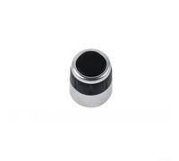 Glossy Black Radio Knob For BMW X3 X4 20mm Ergonomic ABS | Smooth rotary audio adjustment ABS plastic 18mm height 20mm diameter Sl lack finish for cabin replacement