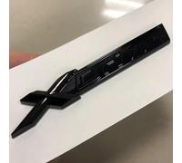 Glossy Black X Drive XDrive Car Emblem Badge Badge 3D Sticker Suitable for BMW