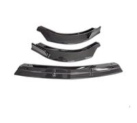 Glossy Carbon Black Front Bumper Lip Splitter Spoiler 3Pcs/Set Parts For Mercedes For Benz For Vito W447 V200 V220 V260(Carbon Printing)