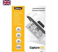 Glossy Finish A4 Laminating Pouches - 250 Micron, 250 Sheets for Protection
