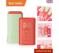 Glossy Finish Hydrating Blush Stick for Cheeks & Lips - Paraben-Free Color