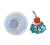 Glossy Geometry Ornament Silicone Epoxy Resin Mold Keychain Pendant Jewelry for Bag Decorations Craft Molds for Resin