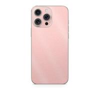 Glossy Glitter Phone Skin Compatible with Apple iPhone 16 Pro Max - Solid Blush - Premium 3M Vinyl Protective Wrap Decal Cover - Easy to Apply | Crafted in The USA by MightySkins