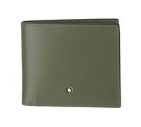 Glossy Leather Wallet with 8 Compartments - male - MONTBLANC - Wallets & Cardholders - Green - ONE SIZE - Accessories ONE SIZE