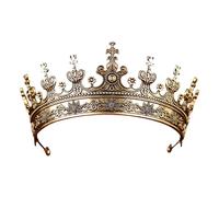 Glossy Metallic Prince Headwear for Men Fits Various Outfits and Celebratory Incidents Alloy King Chaplet for Men