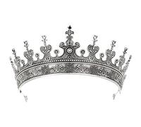 Glossy Metallic Prince Headwear for Men Fits Various Outfits and Celebratory Incidents Alloy King Chaplet for Men
