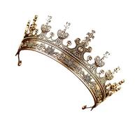 Glossy Metallic Prince Headwear for Men Fits Various Outfits and Celebratory Incidents Men ' s Chaplet Headpiece