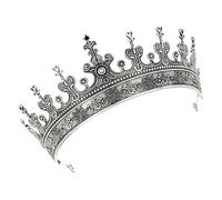 Glossy Metallic Prince Headwear for Men Fits Various Outfits and Celebratory Incidents Men ' s Chaplet Headpiece