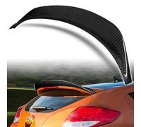 Glossy Real Carbon Fiber STP-Style Rear Trunk Duckbill Lip Spoiler Splitter Wing Compatible with 2013-2017 Hyundai Veloster Turbo Models, Exterior Accessories Replacement Part