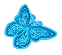 Glossy Silicone for Butterfly Molds Wall-Mounted Valentine's Stereo Mold Ornaments Pendant Epoxy Resin Crafting Mold Butterfly Molds for Epoxy Resin