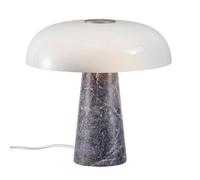 Glossy Table Lamp Gray
