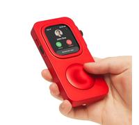 Glossy Zinc Alloy Case for Apple Watch 49mm Series Ultra 3/2/1, Classic iPod Retro Style Protective Cover with Click Wheel, Quick Detachable, Multi Vivid Colors