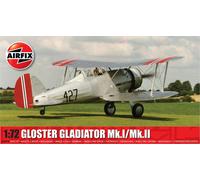 Gloster Gladiator Mk.I/Mk.II 1:72 Plastic Model Kit AIRFIX