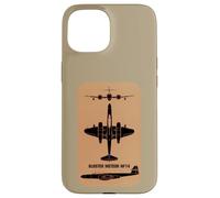 Gloster Meteor NF14 Night Fighter Jet Plane Silhouettes Case for iPhone 15