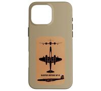 Gloster Meteor NF14 Night Fighter Jet Plane Silhouettes Case for iPhone 16 Pro Max
