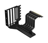 GLOTRENDS 3-Slot GPU Support Bracket with 150mm PCIe 4.0 Riser Cable for GPU Vertical Mount, Compatible with RTX 40/30 Series and Radeon RX7000/RX6000 Series, PC Cases with Open PCI 7/8-slot Design