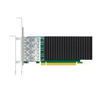 GLOTRENDS ST7342 4-Port 25G SFP28 Ethernet Network Card with Intel E810-CAM1 Controller, PCIE 4.0 X16 Interface, Support Windows 11/10/Windows Server/Linux/RHEL/SLES/Ubuntu/Debian/Freebsd