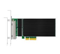 GLOTRENDS ST7419 4-port 2.5Gb RJ45 Ethernet Network Card with Intel 1226 Controller, PCIE 3.0 X4 interface, Support Windows 11/10/Windows Server/Linux/ESX/VMware ESXi(Not Support Mac OS)