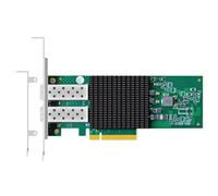 GLOTRENDS ST7443 2-Port 25Gb SFP28 Network Card (Ethernet PCIE NIC) with Broadcom BCM57414 Controller, PCIe 3.0 X8 Interface, Support RDMA (RoCE v1/v2), Not Infiniband RDMA