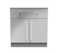 Gloucester 1 Drawer Sideboard In Dusk Grey (Ready Assembled)