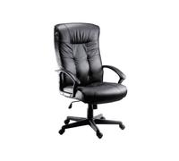 Gloucester High Back Leather Faced Executive Office Chair, Fully Installed