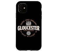 Gloucester South West England Coordinates Label 2C Case for iPhone 11