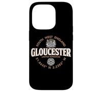 Gloucester South West England Coordinates Label 2C Case for iPhone 14 Pro
