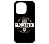 Gloucester South West England Coordinates Label 2C Case for iPhone 15 Pro