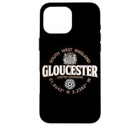 Gloucester South West England Coordinates Label 2C Case for iPhone 16 Pro Max