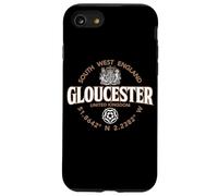 Gloucester South West England Coordinates Label 2C Case for iPhone SE (2020) / 7/8
