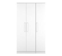 Ready Assembled 2 U Gloucester 3 Door Wardrobe (Ready Assembled) in White Ready Assembled 2 U White