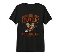 Gloucestershire COTSWOLDS Pheasant BIRDLIFE Premium T-Shirt