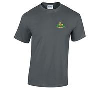 Gloucestershire Regiment Embroidered T-Shirt - Ash - 2X Large