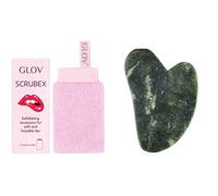 GLOV Facial-cleansing Make-up-remover-and-cleansing-gloveLip Scrubex Pink