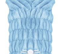 Glov Children's Hair Drying Turban Soft Absorbent Cosy Fun Playful Superhero Head Wrap Quick Drying Lightweight Comfortable Bathrobe Drying Cap for Youth Accessories