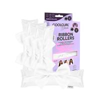 GLOV Coolcurl Heatless Hair Curling Satin Ribbon Rollers Set - White