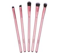 Glov Eye Shadow Brushes Set Flat Brush for Seamless Makeup Application Includes Soft Eyeliner and Soft Brush Ideal Eye Brushes for Experts and Beginners Vegan Portable