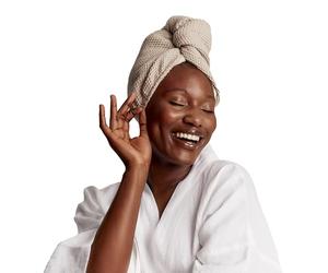 GLOV Hair Towel Linen Turban Wrap Absorbent Drying Towels Women Curly Head