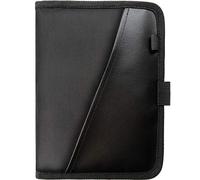 Glove Box Compartment Organizer - Car Document Holder - Owner Manual Case Pouch - Vehicle Storage Wallet for Registration & Insurance Card - Premium Auto Paperwork Holder - Log Book included - Black