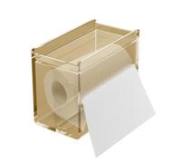 Glove Box Holder Wall Mount | Gloves Holder On Wall | Efficient Tissue Access Wipes Container, Clear Acrylic Paper Towel Dispenser Napkin Case For Home Bedroom Living Room Bathroom Toilet