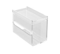 Glove Box Holder Wall Mount | Gloves Holder On Wall | Efficient Tissue Access Wipes Container, Clear Acrylic Paper Towel Dispenser Napkin Case For Home Bedroom Living Room Bathroom Toilet