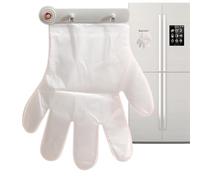 Glove Dispenser Wall Mount - Hangable Mitten Organizer | Space Saving Mitten Dispenser Clips Wall Mounted with 100 Gloves for Hairdressing, Catering, Car Washing