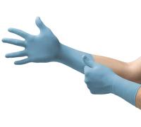 Ansell TouchNTuff 92-670 Disposable Nitrile Gloves, Powder-Free and Food Certifi