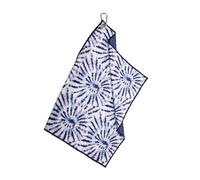 Glove It Golf Towels - 20 in x 16 in, 100% Terry Cloth Towel, Microfiber Golf Towel - Micro-Fiber Sports Towel, Clip On Golf Towel with Carabiner - Shibori