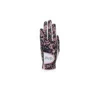 Glove It Ladies Golf Glove - Lightweight and Soft Cabretta Leather Golf Glove for Womens, Features UV Protection, Rose LACE, Small, Left