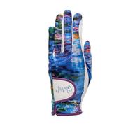 Glove It Ladies Golf Glove - Lightweight and Soft Cabretta Leather Golf Glove for Womens, Features UV Protection - Waterfall, Large, Left