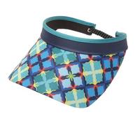 Glove It Women's Turkish Tile Solid Coil Visor, One Size Fits All