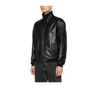Glove Lamb Nappa Blouson - male - Emporio Armani - Leather Jackets - Black - XL - Jackets XL