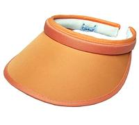 GloveIt Womens V205 Solid Coil Visor, Orange